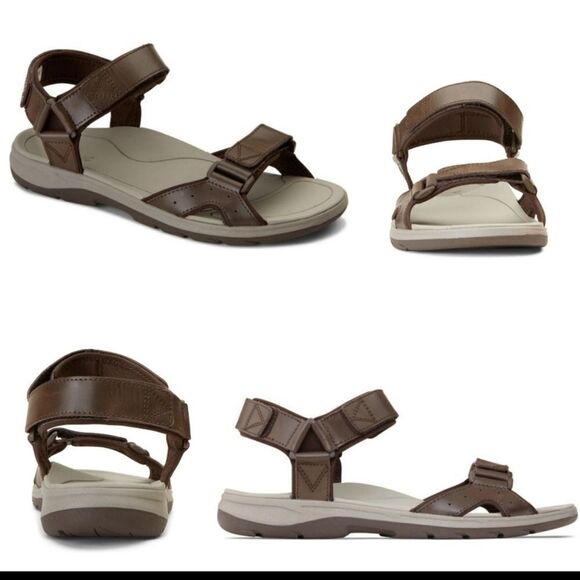 Vionic Other - NIB Vionic Canoe Leo Leather Sandals